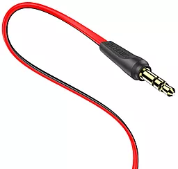 Аудіо кабель Borofone BL6 AUX mini Jack 3.5mm M/M Cable 1 м red - мініатюра 3