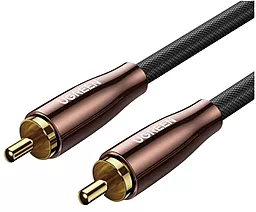 Аудио кабель Ugreen AV155 RCA - RCA M/M cable 1 м gray (70684) - фото Аудио кабель Ugreen AV155 RCA - RCA M/M cable 1 м gray (70684)