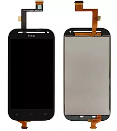 Дисплей HTC One SV C520e, One SV C525e, One SV T528t з тачскріном, Black - фото Дисплей HTC One SV C520e, One SV C525e, One SV T528t з тачскріном, Black
