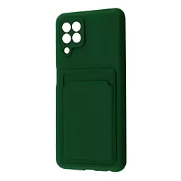 Чохол Wave Colorful Pocket для Samsung Galaxy A22, M22, M32 (A225F, M225F, M325F) Dark Green