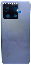 Задняя крышка корпуса ZTE Blade V50 Vita Original Blue - фото Задняя крышка корпуса ZTE Blade V50 Vita Original Blue