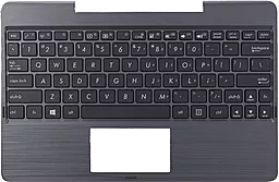 Клавиатура для ноутбука Asus T100 series Keyboard+передняя панель с русскими символами 0KNB0-0108RU00 черная