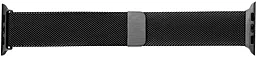 Змінний ремінець ArmorStandart для розумного годинника Milanese Loop Band для Apple Watch All Series 38-40mm (ARM54386) Grey