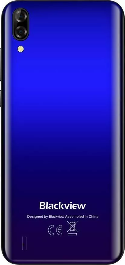 Смартфон Blackview A60 1/16GB Blue - фото 3