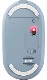 Комп'ютерна мишка Trust Puck Rechargeable Ultra-Thin BT WL Silent Blue (24126) - мініатюра 4