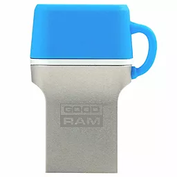 Флешка GooDRam 64GB ODD3 Blue Type-C USB 3.0 (ODD3-0640B0R11) - фото Флешка GooDRam 64GB ODD3 Blue Type-C USB 3.0 (ODD3-0640B0R11)