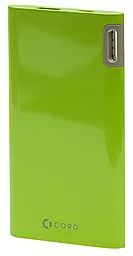Повербанк Cord J205 5000 mAh Green - фото Повербанк Cord J205 5000 mAh Green