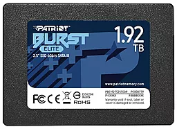Накопичувач SSD Patriot Burst Elite 1.92 TB (PBE192TS25SSDR) - фото Накопичувач SSD Patriot Burst Elite 1.92 TB (PBE192TS25SSDR)