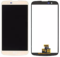 Дисплей LG K10 2016 (K410, K420, K425, K428, K430, LGMS428, F670L, F670S, F670K) (без мікросхеми) з тачскріном, Gold
