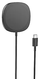 Бездротовий (індукційний) зарядний пристрій Hoco CW35 15w wireless charger black - фото Бездротовий (індукційний) зарядний пристрій Hoco CW35 15w wireless charger black
