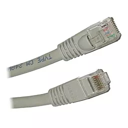 Патч-корд RJ-45 7м EvroMedia Cat. 5e FTP CU серый (PC-FTP-7M)
