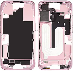 Рамка корпуса Apple iPhone 16 USA version, Original Pink - фото Рамка корпуса Apple iPhone 16 USA version, Original Pink