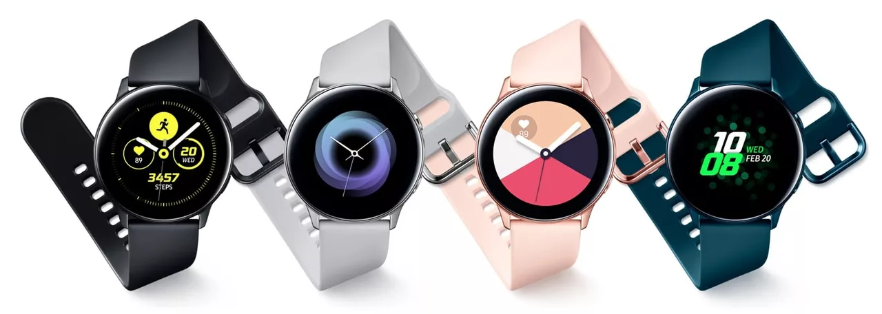 Смарт-часы Samsung Galaxy Watch Active Rose Gold (SM-R500NZD) - фото 7