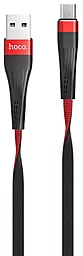 Кабель USB Hoco U39 Slender micro USB Cable Red/Black