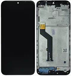 Дисплей Motorola Moto E7 Plus (XT2081, XT2081-2) с тачскрином и рамкой, оригинал, Black - фото Дисплей Motorola Moto E7 Plus (XT2081, XT2081-2) с тачскрином и рамкой, оригинал, Black