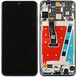 Дисплей Huawei P30 Lite, Nova 4e (48 MP) с тачскрином и рамкой, оригинал, Blue - фото Дисплей Huawei P30 Lite, Nova 4e (48 MP) с тачскрином и рамкой, оригинал, Blue