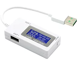 USB тестер LCDV03 + USB нагрузка 1A / 2A - миниатюра 3 USB тестер LCDV03 + USB нагрузка 1A / 2A - миниатюра 3