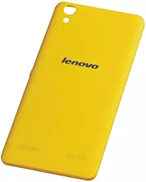 Задняя крышка корпуса Lenovo A6000 / A6010 Original  Yellow