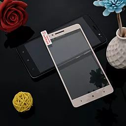 Защитное стекло 1TOUCH Full Cover Xiaomi Mi5 Gold - миниатюра 3