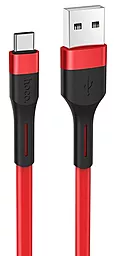Кабель Hoco X34 Surpass USB-A - Type-C 12w 2.4a 1м cable Red