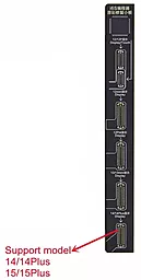 Плата для программатора i2C i6S, для восстановления True Tone, iPhone 12 - iPhone 15 Plus - фото Плата для программатора i2C i6S, для восстановления True Tone, iPhone 12 - iPhone 15 Plus
