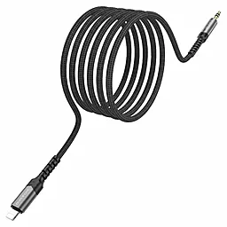 Аудіо кабель Borofone BL15 Hi-Sound AUX mini Jack 3.5mm - Lightning M/M Cable 1 м black - мініатюра 6