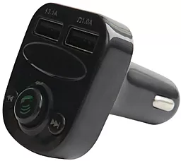 Автомобильное зарядное устройство с FM-модулятором Allison ALS-A89 15W 3.1A 2xUSB-A Black - миниатюра 3