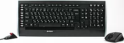 Комплект (клавиатура+мышка) A4Tech (9300F) Black