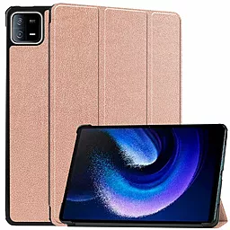 Чохол для планшету BeCover Smart Case для Xiaomi Mi Pad 6, Mi Pad 6 Pro 11" Rose Gold (709504) - фото Чохол для планшету BeCover Smart Case для Xiaomi Mi Pad 6, Mi Pad 6 Pro 11" Rose Gold (709504)