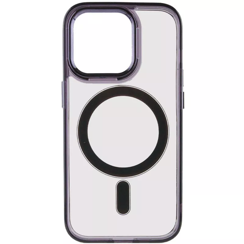Чехол Epik Iris with MagSafe для Apple iPhone 14 Pro Black - фото 1
