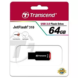 Флешка Transcend 64GB JetFlash 310 USB 2.0 (TS64GJF310) - миниатюра 6