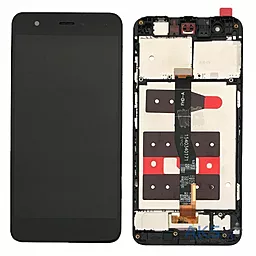 Дисплей Huawei Nova (с микросхемой) с тачскрином и рамкой, Black - фото Дисплей Huawei Nova (с микросхемой) с тачскрином и рамкой, Black