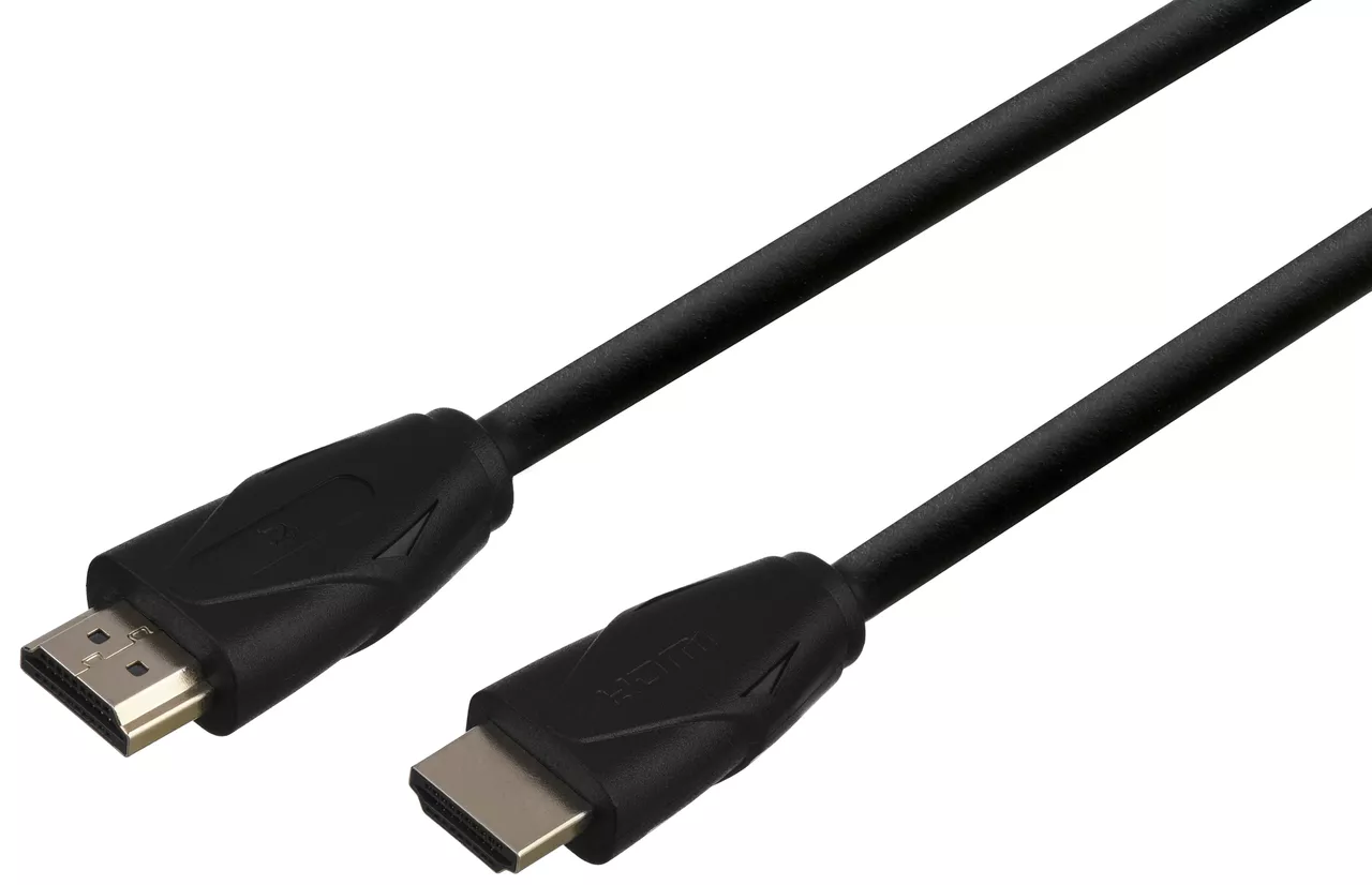 Відеокабель HDMI 2.0.V 2m black black (2EW-1002-2m) 2E - фото 1