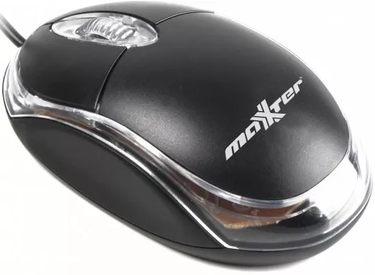 Компьютерная мышка Maxxter Mc-107 Black - фото 1