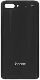 Задняя крышка корпуса Huawei Honor 10 Black - фото Задняя крышка корпуса Huawei Honor 10 Black