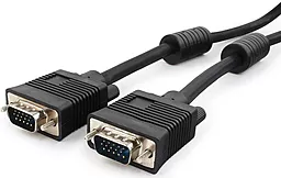 Видеокабель VGA 5m черный (CC-PPVGA-5M-B) Cablexpert - фото Видеокабель VGA 5m черный (CC-PPVGA-5M-B) Cablexpert
