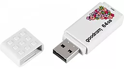 Флешка GooDRam 64 GB UME2 Spring White (UME2-0640W0R11-SP)