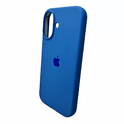 Чехол Silicone Case Full для Apple iPhone 16 Royal Blue - миниатюра 4 Чехол Silicone Case Full для Apple iPhone 16 Royal Blue - миниатюра 4