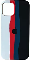 Чехол 1TOUCH Silicone Case Full для Apple iPhone 12, iPhone 12 Pro Rainbow 5