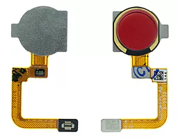 Шлейф Realme C3 / C3i со сканером отпечатка пальца Red