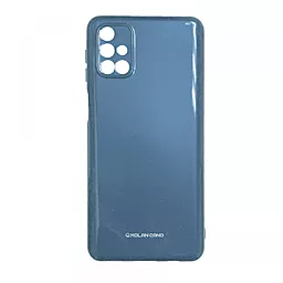 Чохол Molan Cano Glossy Jelly Samsung M515 Galaxy M51  Metallic Blue