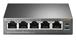 Коммутатор (світч) TP-Link TL-SG1005P - фото Коммутатор (світч) TP-Link TL-SG1005P