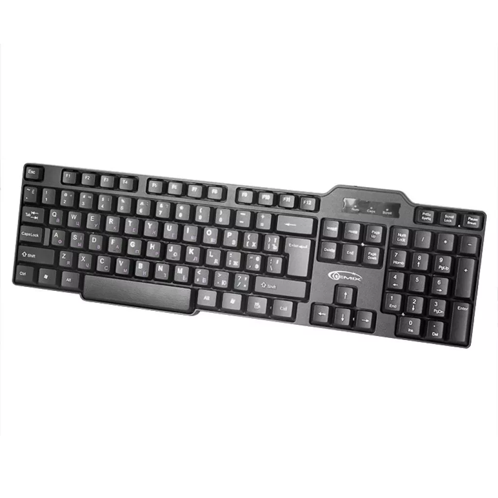 Клавіатура Gemix KB-150 Black - фото 1