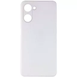 Чехол Silicone Case Candy Full Camera для Realme C33 White