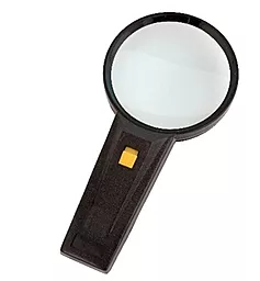 Лупа ручна Magnifier MG82015 90мм/2.5х з підсвіткою