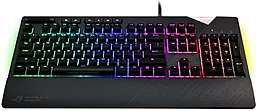 Клавиатура Asus ROG STRIX FLARE USB MX Cherry Black (90MP00M3-B0RA00) - фото Клавиатура Asus ROG STRIX FLARE USB MX Cherry Black (90MP00M3-B0RA00)