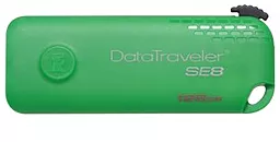 Флешка Kingston 128GB DataTraveler SE8 USB 2.0 (DTSE8/128GB) Green - фото Флешка Kingston 128GB DataTraveler SE8 USB 2.0 (DTSE8/128GB) Green