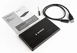 Кишеня для HDD Gembird 2.5" USB3.0 (EE2-U3S-3) Black - мініатюра 2 Кишеня для HDD Gembird 2.5" USB3.0 (EE2-U3S-3) Black - мініатюра 2