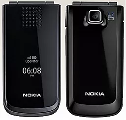 Задняя крышка корпуса Nokia 2720 fold Original Black