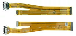 Нижний шлейф Oppo A91 с разъемом зарядки и микрофоном, Original - снят с телефона - фото Нижний шлейф Oppo A91 с разъемом зарядки и микрофоном, Original - снят с телефона
